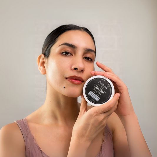 Twarz Charcoal Peel-Off Mask | Salicylic Acid & Tea Tree | Oil Control, Blackhead Removal & Pore Detox | Glycolic + Kojic for Spot Clarity | 100 ml