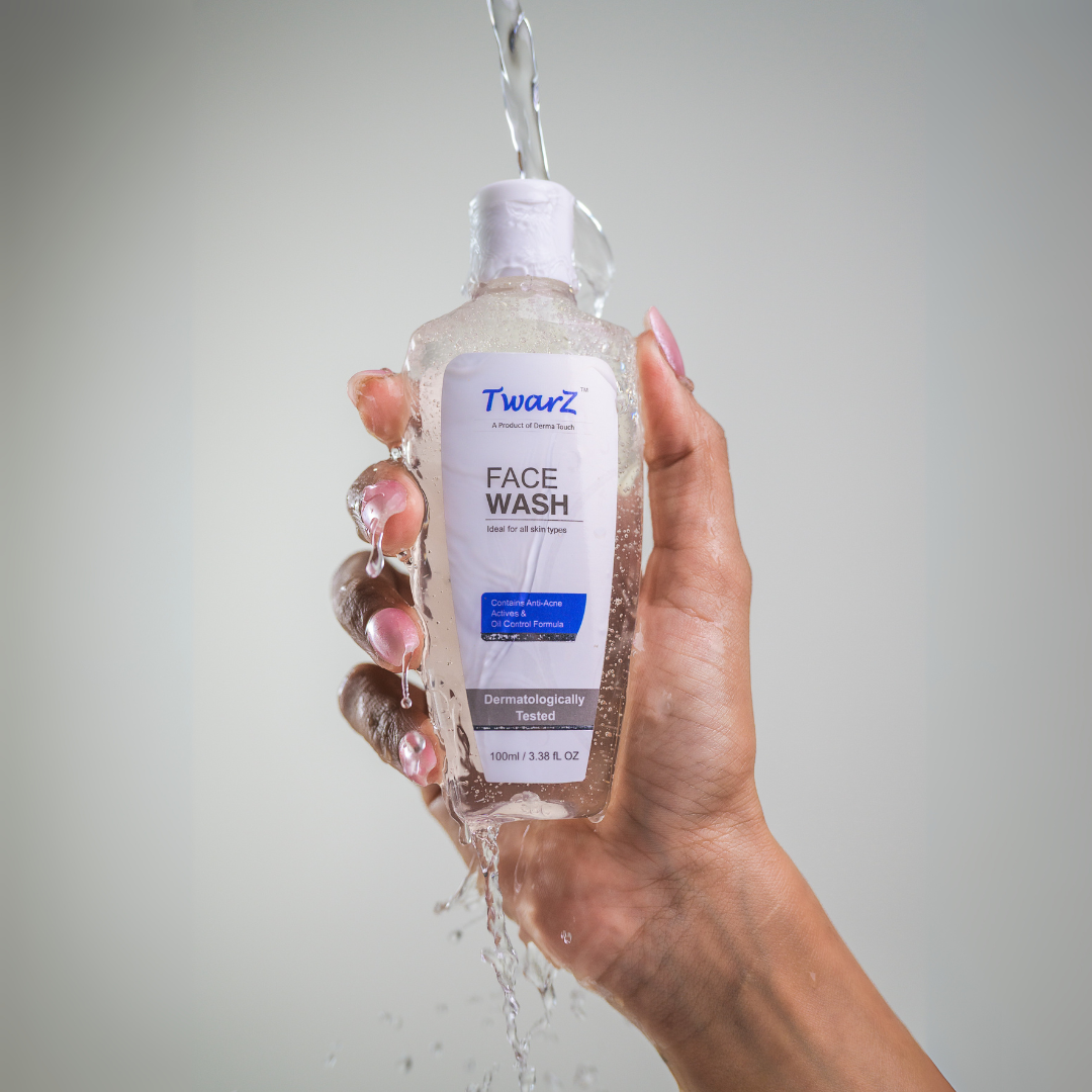 Twarz Face Wash | Salicylic Acid, Sepicontrol™ A5 & Lactic Acid | Oil-Control Cleanser for Acne-Prone Skin | Sulfate & Paraben-Free